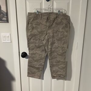 Torrid Camouflage Mid Rise Capris